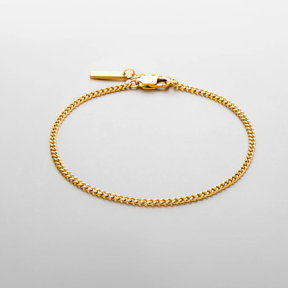 Gold Cuban Chain Bracelet