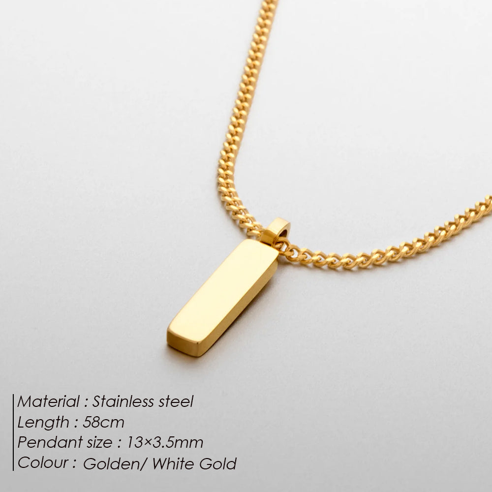 Gold Cuban Chain Necklace
